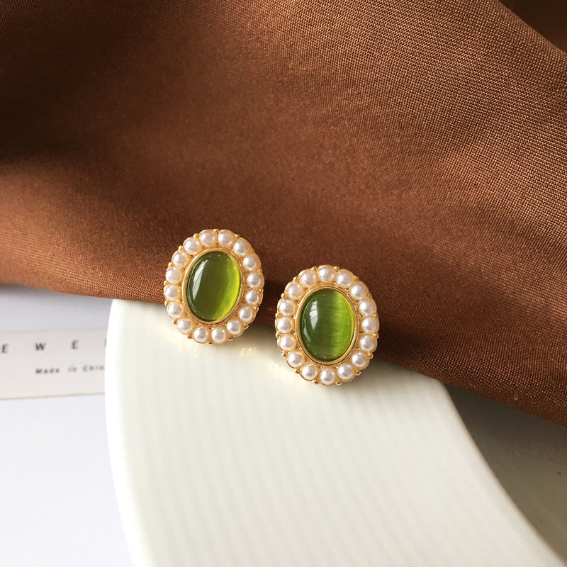 Opal Earrings