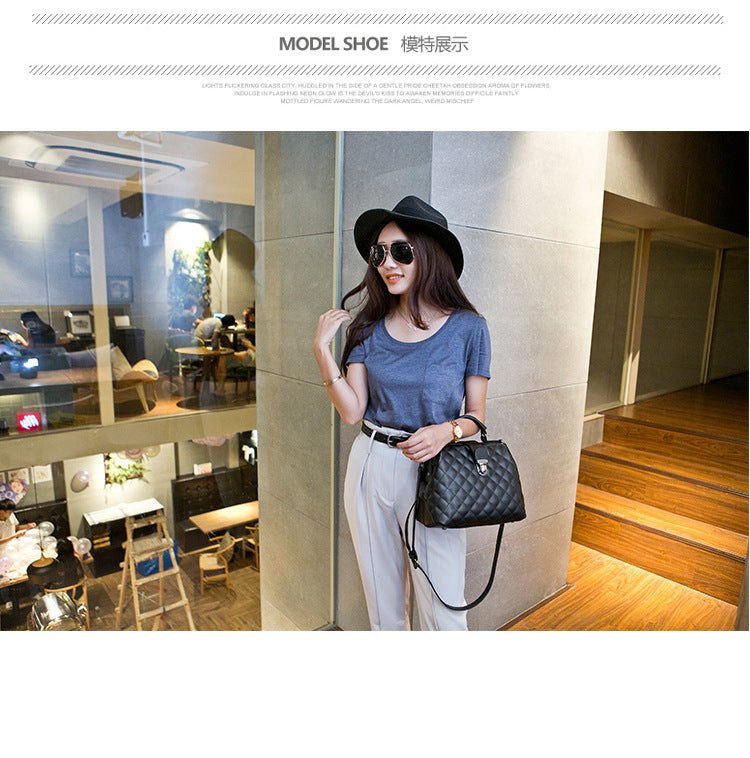 Summer Lingge Leather Retro Bag