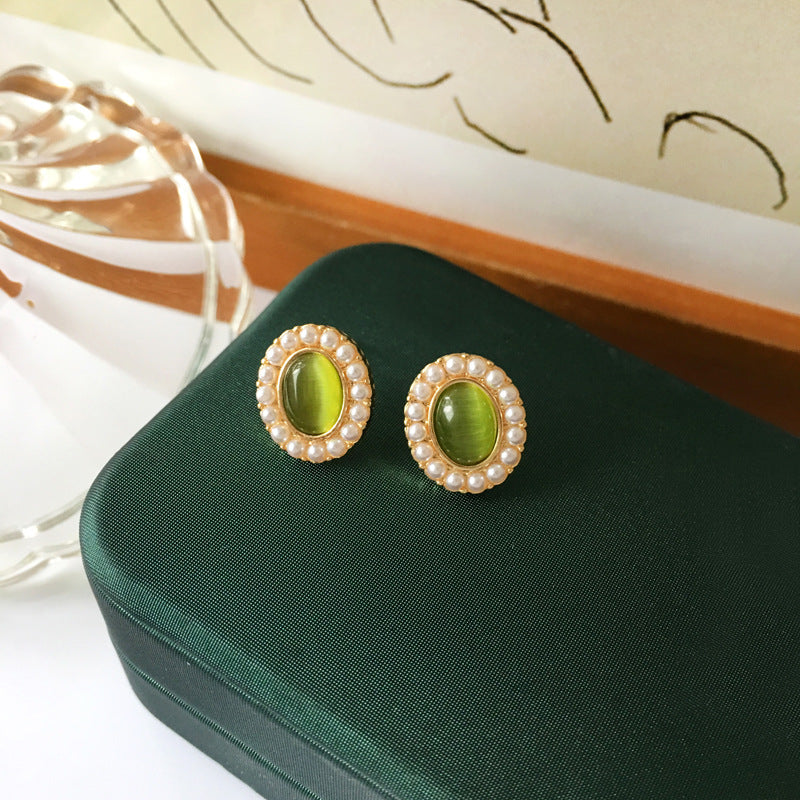 Opal Earrings