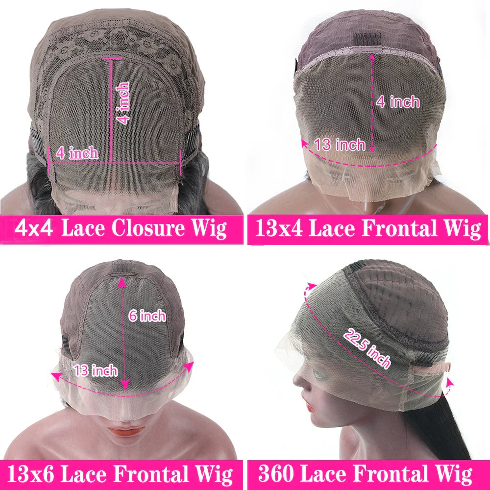 Deep Wave Frontal Curly Wigs