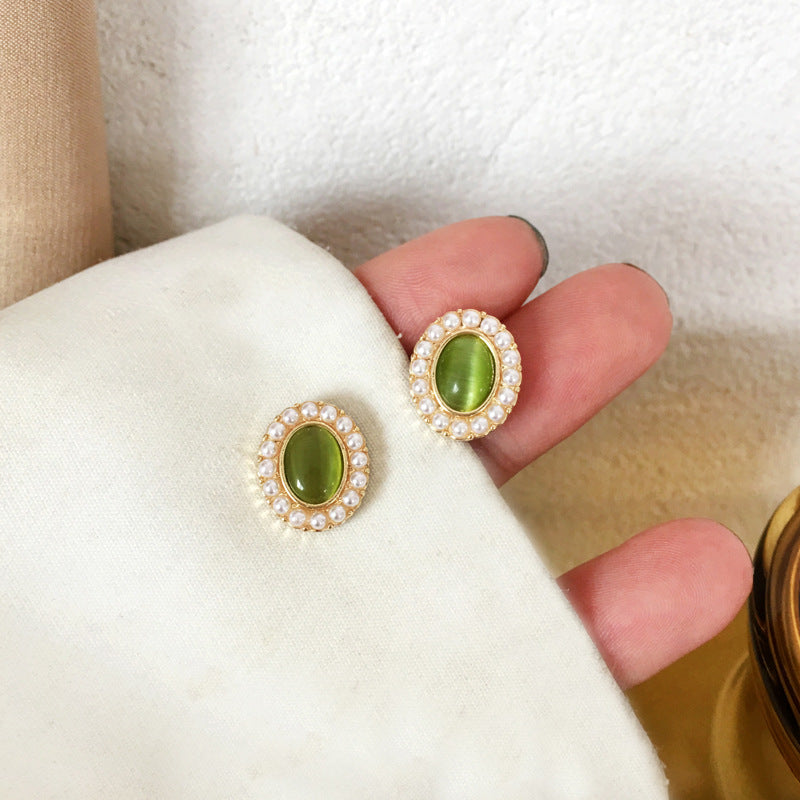 Opal Earrings