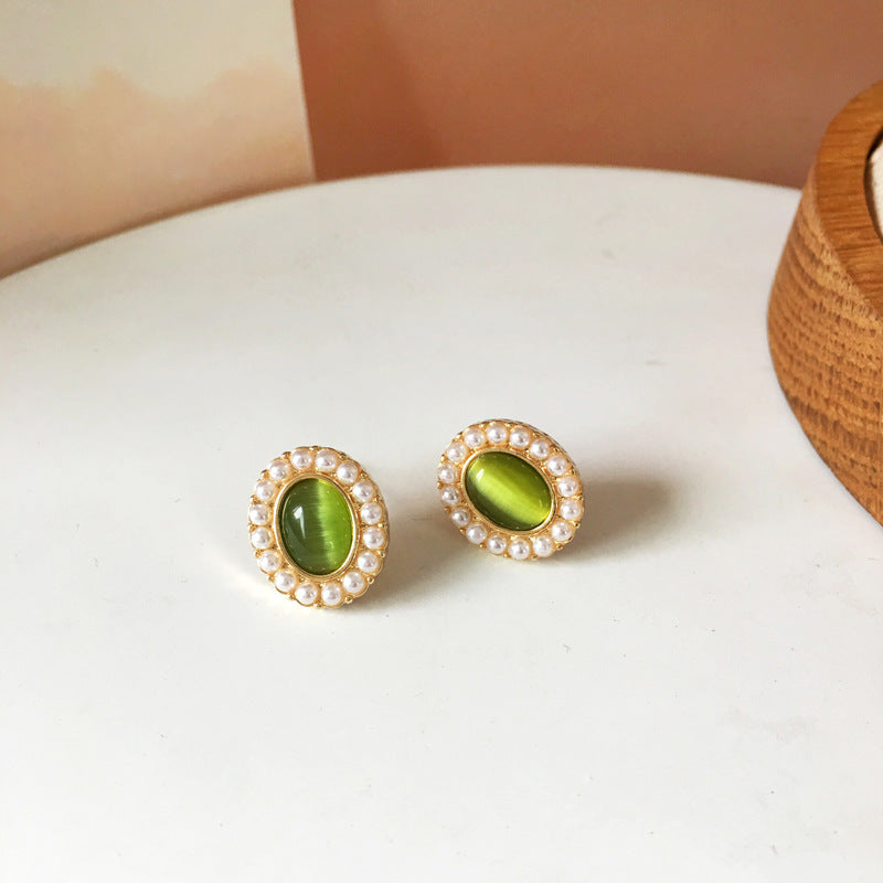 Opal Earrings
